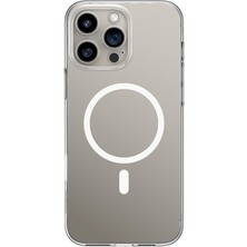 Baseus Ip 16 Pro Crystal Series Magnetic Telefon Kılıfı - Şeffaf