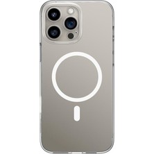 Baseus Ip 16 Pro Crystal Series Magnetic Telefon Kılıfı - Şeffaf