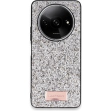 Onegif Xiaomi Redmi A3 4g Bright Simli Kapak - Gümüş Zrnet