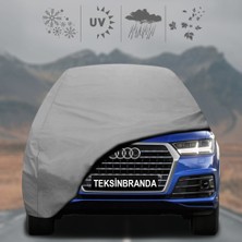 Audi Q7 Suv (2015 - 2019) Oto Branda Su Geçirmez Miflonlu Araba Brandası Klipsli Araba Çadırı