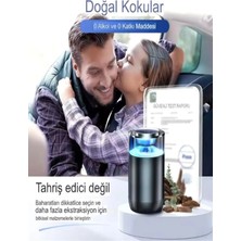 Avigo Dokunmatik 800MAH Şarjlı Yıldız Lazer Efektli Araç Ev ve Ofis Içi Kokulu Hava Nemlendirici Kendinden Aromalı
