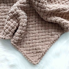 A.D Handmade El Örgüsü Puffy Peluş Bebek Battaniyesi>Bebek odası>ev tekstili>pike>Bebek tekstili