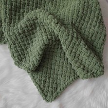 A.D Handmade El Örgüsü Puffy Peluş Bebek Battaniyesi>Bebek odası>ev tekstili>pike>Bebek tekstili