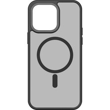 Addison IP-MS/15PRO-SIYAH Mat-Siyah iPhone 15 Pro Magsafe Telefon Kılıfı