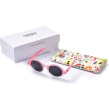 MammaComica Dough UV-400 Korumalı Polarize Unisex Çocuk Güneş Gözlüğü - #c (2-6 Yaş)