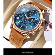 Zamanın Yeni Simgesi Erkek Kuwars Üst Kalite Çelik Kol Saati