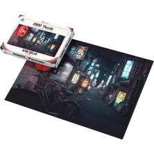 Soi Craft 1000 Parça Puzzle Neon Işıklı Bisiklet