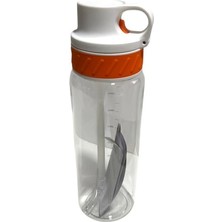 Vagonlıfe VGN047 Matara 800ML Pipetli Matara - Turuncu