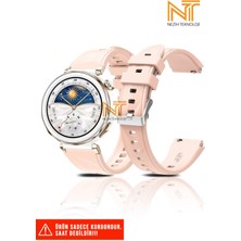 Huawei Watch Gt4 / Gt5 / Gt6 41mm / Gt5 Pro 42mm Uyumlu Silikon Kordon 18mm