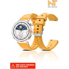 Huawei Watch Gt4 / Gt5 / Gt6 41mm / Gt5 Pro 42mm Uyumlu Silikon Kordon 18mm
