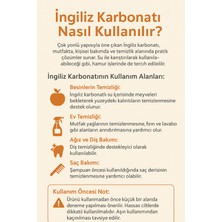 Ingiliz Karbonatı 1000 gr - Içilebilir ve Yenilebilir - 1 Kilo Ekonomik Paket - %100 Saf Içerik