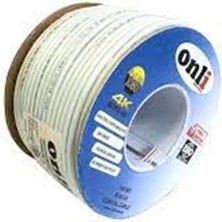Onli ON-8001 Rg6-U6 96 Tel 1,02 Ccs-Al 100 Metre Anten Uydu Kablosu