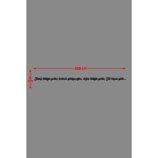 Oto Cam Yazı Sözleri Ticari-Servis-Dolmuş-Panelvan Uzun Sticker Model 2