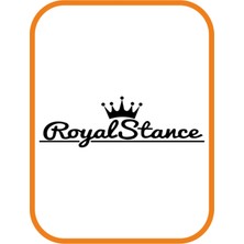 Royal Stance Oto Sticker Siyah 30*10 cm
