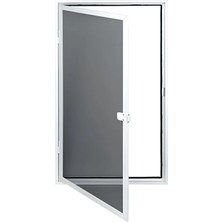 Pencere Menteşeli Sineklik Beyaz (En: 0 - 50  Boy: 0 - 100)  ÜRETİM İÇİN ÖLÇÜ BİLDİRİN