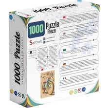 Soi Craft 1000 Parça Puzzle Vintage Bisiklet
