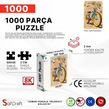 Soi Craft 1000 Parça Puzzle Vintage Bisiklet