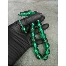 Maskot Toprak Fosilli Üst Düzey Toz Kehribar Tesbih