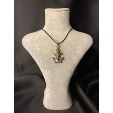 Gümüş Kaplama Unisex Kaptan Korsan Kolye – Maceracı Ruhunu Yansıt