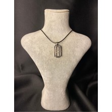 Gümüş Kaplama Unisex Jilet Kolye – Keskin Tarzınızı Yansıtın