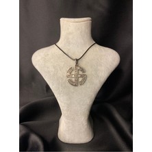 Gümüş Kaplama Runik Sembol Kolye