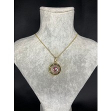 Mardin Hasırı Özel Tasarım Çelik Kolye