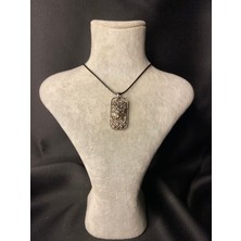 Gümüş Kaplama Unisex Kolye – Ejderha Motifli Şık Tasarım