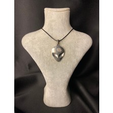 Gümüş Kaplama Şık Uzaylı Kolye