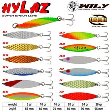 Wily Hylaz Kaşık  16 gr  70 mm - Hologramlı 02
