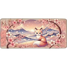 Rygen Gaming Mouse Pad 90X40 Kitsune Mousepad Xxl Oyuncu Mouse Pad Büyük Mousepad