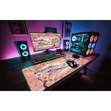 Rygen Gaming Mouse Pad 90X40 Kitsune Mousepad Xxl Oyuncu Mouse Pad Büyük Mousepad