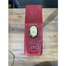 2 kg Demir Çekiç – 38 cm Sap | Kırmızı | Standart Tip Işçilik Çekici