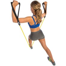 Sarı Direnç Lastiği (Hafif - Köpük Saplı) - Handle Resistance Tube Cord