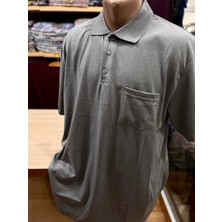 Erkek Polo Yaka Düğmeli Cepli T-Shirt