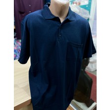 Erkek Polo Yaka Düğmeli Cepli T-Shirt