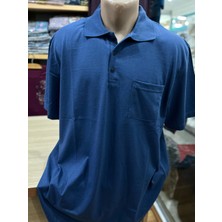 Erkek Polo Yaka Düğmeli Cepli T-Shirt