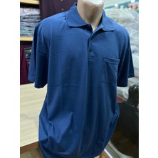 Erkek Polo Yaka Düğmeli Cepli T-Shirt