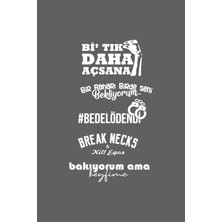 Oto Arka Cam Sticker Model 53 Beyaz 40*20 cm