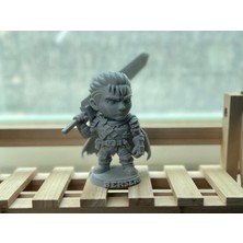12CM Anime Chibi Guts Berserk Aksiyon Figürü Şimdi Çok Daha Şirin -Hediyelik Anime Karakteri-Kokusuz Biyoplastik