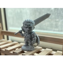 12CM Anime Chibi Guts Berserk Aksiyon Figürü Şimdi Çok Daha Şirin -Hediyelik Anime Karakteri-Kokusuz Biyoplastik
