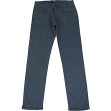 Denim Cartel Fistan Store Erkek Mavi Yüksek Bel Rahat Kesim Boru Paça Büyük Beden Jean Pantolon