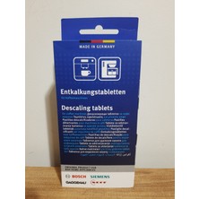 Kahve Makineleri, Su Isıtıcıları ve Buharlı Fırınlar Için Kireç Çözücü ve Kireçten Arındırma Tabletleri 2 li Set