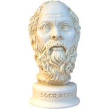 Socrates Yarım Polyesteryarım Büst 12 cm