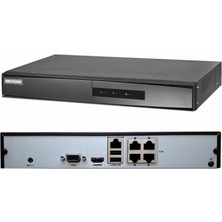 Hıkvısıon 4kanal 1080P DS-7104NI-Q1/M 1x- H265+ Nvr Kayıt Cihazı