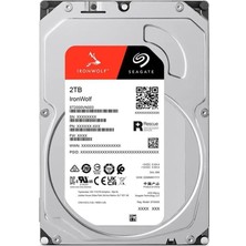 2 Tb Seagate 3.5 Ironwolf Sata3 5400RPM 256MB ST2000VN003 (3 Yıl Resmı Dıst Garantılı)