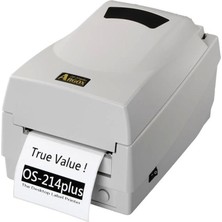Argox OS-214 Plus 203DPI Termal Transfer Usb+Seri + Paralel(Lpt) Barkod Yazıcı (Ribonlu Kullanım)