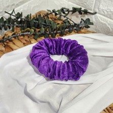 Nişam Tepsisi Süleme Halka Kadife Pofuduk Fincan Altı Koyu Mor