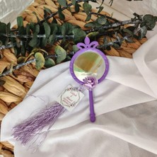 15 Adet Plastik Ayna Hediyelik Kelebek ve Taçlı