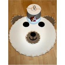 El Yapımı Çocuk Odası Sepet ve Dekoratif Paspas Seti