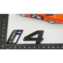 Dk Tuning I4 Bagaj Siyah Abs 3m 3D Yazı Logo Bmw Ile Uyumlu